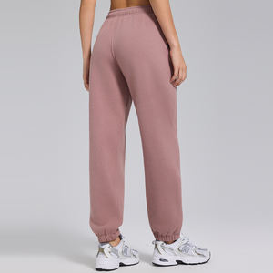 Nueva Colección Otoño Invierno, Pantalones Deportivos Personalizados, Corte Regular Informal, Pantalones Deportivos Transpirables de Forro Polar de Alta Calidad para Mujer - Product Image 2