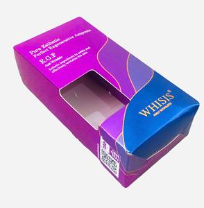 I350 Ivory Board <b>Environmentally</b>-Friendly Recycled Materials Wholesale Cosmetic Craft Paper Boxes Matte Lamination Glue for - Product Image 5