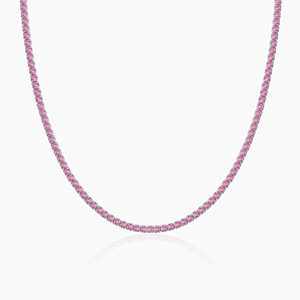 Collar de plata Moonlit Grace Tennis Fashion - Product Image 3
