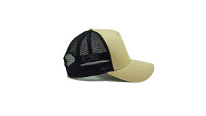 หมวกแก๊ปทรงทรัคเกอร์ 5 แผง ปีกโค้งเรียบ ปักโลโก้ตามสั่ง สำหรับกีฬา เดินทาง สายรัดปรับได้ แฟชั่นทันสมัย ขายส่ง - Product Image 4