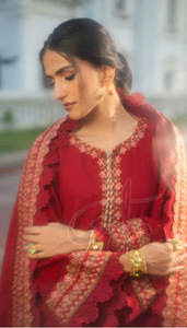 Trajes Formales Personalizados de Alta Calidad para Mujer, Nuevo Diseño, Material Khaddar, Ecológico, Transpirable, Más Vendido - Product Image 3