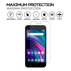 Protector de pantalla ANTISHOCK para BLU Studio X5 2022 Protector de teléfono Premium - Product Image 2
