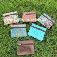 Dompet Koin Kulit Ukiran Desain Baru, Dompet Genggam Bergaya, Dompet Kulit Gaya Barat, Dompet Multifungsi, Dompet Koin Laris Manis