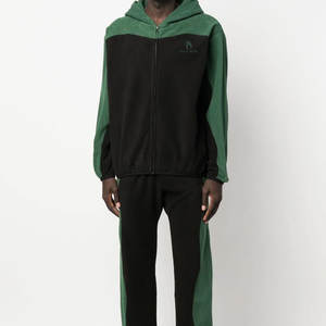 Factory Direct New Arrival Men's <b>Sherpa</b> Fleece <b>Hoodie</b> 100% Polyester Waterproof Breathable Quick Dry Solid Pattern Winter Wear - Product Image 2