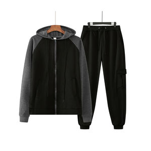 Survêtement de haute qualité Full Zip Jogging Survêtements Formation Sport Survêtement Ensemble Unisexe Slim Fit Pour L'hiver - Product Image 3