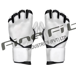 Gants de frappe de baseball en cuir d'agneau haute performance pour enfants Gants en tissu de maille d'entraînement sportif pour jeunes confortables personnalisés - Product Image 2