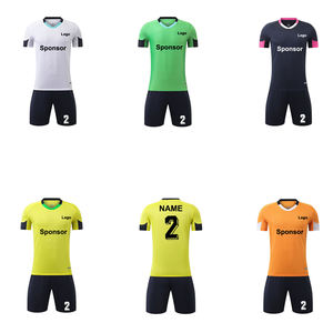 Top Club Quality 2025 Fútbol Diseños personalizados y colores Logotipo de la marca Camiseta de fútbol Conjunto de uniformes de fútbol para hombres y mujeres - Product Image 2