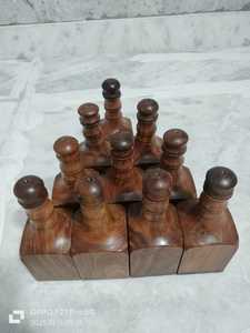 ขวดไม้แกะสลักแบบทำจากไม้แกะสลักลายแองเจิลตกแต่งที่เก็บของตกแต่งงานฝีมือช่างฝีมือแต่ละชิ้นที่เป็นเอกลักษณ์ - Product Image 2