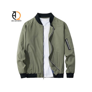 Veste Bomber pour Homme Veste Brodée Automne Hiver Col Montant Homme - Product Image 5