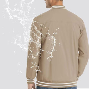 Blouson aviateur personnalisable pour hommes, veste matelassée Softshell pour les activités de plein air, vêtements d'hiver durables et élégants - Product Image 2