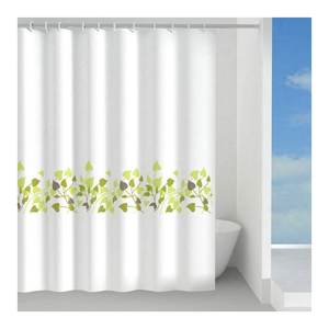 VIVAIO Green TTE 1311 1183 Cortina de ducha de tela (180x200cm) para cortinas de ducha Gedy Premium Size Custom Fit - Product Image 1