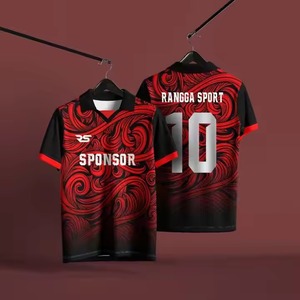 Maillot de football américain et européen en coton et tissu mesh, vêtements de sport, lot de surplus de vêtements du Bangladesh - Product Image 3