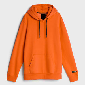 Sudaderas personalizadas de gran tamaño con capucha para hombre 100% algodón acogedor hombro caído en blanco Streetwear manga larga hombres sudaderas con capucha - Product Image 1