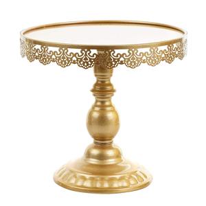 Support de gâteau en métal peint de couleur bleue Dessert Cupcake pâtisserie bonbons plaque d'affichage pour l'événement de fête d'anniversaire de mariage - Product Image 5