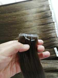 Extensions de cheveux invisibles en gros, matériau plastique EVA léger, couleur/taille personnalisée, finition sans couture, naturel - Product Image 3