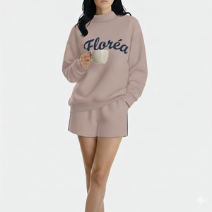 Oversized Long Women Mockneck Pullover Winter Casual Knitted Front Street Fashion <b>Top</b> for Soft Cozy Daily Comfort - Product Image 1