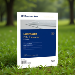 สมุดจดบันทึก Soennecken DIN A4 แบบมีเส้นตาราง 70 กรัม/ตร.ม. สีขาว 50 แผ่น - Product Image 3