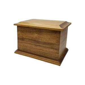 Fournitures pour animaux de compagnie Urne funéraire pour chats et chiens à prix raisonnable Urne funéraire en bois personnalisée OEM Boîte funéraire - Product Image 6
