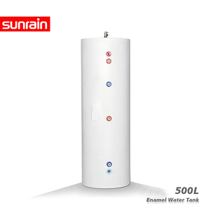 Sunrain مضخات حرارة عالية الضغط اختيارية 100 لتر 300 لتر 400 لتر 500 لتر من المينا SUS وخزان مياه ساخن - Product Image 3