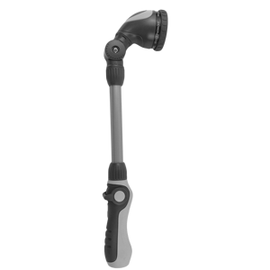 18 "ปรับได้10รูปแบบด้ามน้ำพลาสติก ABS ปืนฉีดน้ำในสวนหัวฉีดสเปรย์หลากหลายรูปแบบด้ามจับนุ่ม - Product Image 1