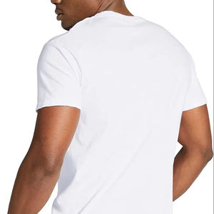 T-shirt ultra en coton pour hommes Impression DTG personnalisée Logo T-shirts à manches courtes T-shirt en coton peigné T-shirts unisexes - Product Image 1