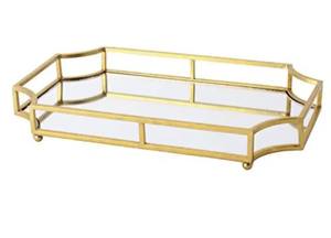 Bandeja de Servicio de Metal Sólido Ecológica para Decoración del Hogar con Diseño Personalizado para Uso en Restaurantes y Hoteles - Product Image 4