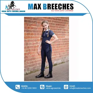 ชุดขี่ม้าแบบเต็มที่นั่งของเด็กชุดขี่ม้าระบายอากาศได้ดีดีไซน์แบบอินเดีย - Product Image 2