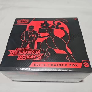 H & S TCG POKEMONZ SCARLET & VIOLET DESTINED RIVALS ELITE TRAINER BOX ETB SELLADO - Product Image 1