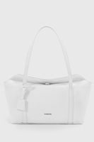 Tas Tote Kanvas Kasual Wanita dengan Logo Custom, Resleting, OEM ODM, Kapasitas Besar, Tahan Air