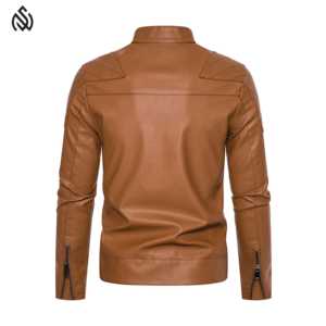 Nouvelle veste en cuir pour hommes veste en cuir PU pour hommes veste d'hiver en cuir de vachette de qualité supérieure - Product Image 2