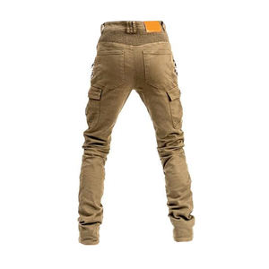 Pantalones Vaqueros de Motociclismo Ajustados con Protección Extraíble en Cadera y Rodilla, Nivel CE 1, Talla Grande, Secado Rápido - Product Image 3