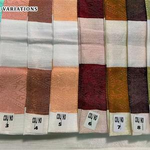 Elegante Tela Jacquard a Rayas de 44 Pulgadas con Acabado Satinado Suave, Disponible en 10 Colores Elegantes para Uso en Moda y Decoración - Product Image 6