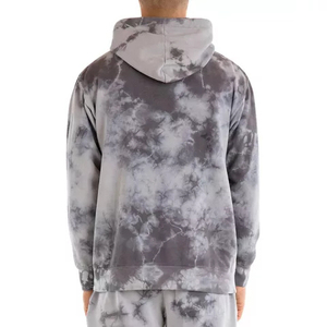 2024 sweats à capuche pour homme, 100% coton nouvelle mode cravate teinture Style pull sweat à capuche et pantalon ensemble hommes en gros bas prix - Product Image 4