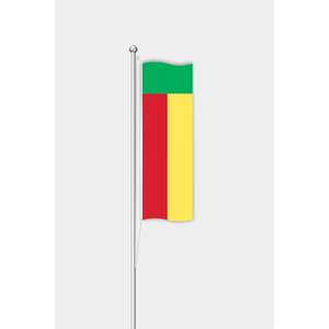 Drapeau vertical en aluminium imprimé numériquement pour affichage automobile - polyester - Product Image 1