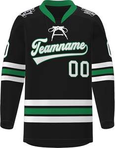 100% poliéster sublimación uniforme disponible diferentes tamaños hombres hockey sobre hielo Jersey logotipo personalizado - Product Image 4