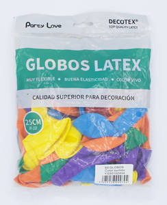 Nuevos Globos Decorativos R10-25CM de Plástico Sólido para Regreso a Clases, Pascua, Baby Shower, Bodas - Adhesivos de Pared/Colgantes al por Mayor - Product Image 3