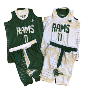 Venta al por mayor personalizado 100% poliéster baloncesto uniforme camisetas conjunto de alta calidad logotipo EE. UU. hombres sublimados ropa deportiva impresa - Product Image 3