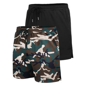 Nouveau été hommes maille Gym musculation décontracté Shorts amples Joggers extérieur Fitness Shorts de plage hommes Shorts de sport - Product Image 1