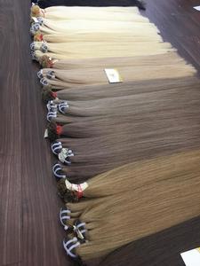 Extensions de cheveux humains, lisses, ondulées, couleur claire, 100% cheveux vierges Remy du Vietnam, extensions de cheveux épaisses, trame nouée à la main, double - Product Image 6