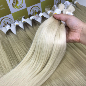 Cheveux en vrac meilleur prix Super Double brut non transformé ondulé vietnamien Remy Extensions de cheveux en vrac cheveux humains avec des vagues profondes en vrac - Product Image 1