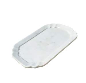 Plateau de service rectangulaire personnalisé de meilleur fournisseur Rangement décoratif pour le salon en bois, métal, verre et aluminium pour la maison - Product Image 6