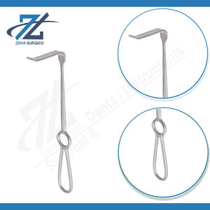 Retractor Moyniham de un solo extremo, manual, de acero inoxidable quirúrgico, juego de instrumentos con hoja de 13x22 mm, 215 mm de longitud, certificado CE, reutilizable - Product Image 3