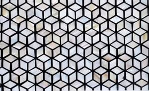 Plateau de service personnalisé de qualité supérieure en bois naturel fabriqué à la main floral MOP Bone incrustation pour la maison restaurants hôtel de l'Inde. - Product Image 2