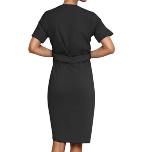 Unisex Cómodo Algodón Enfermería Scrubs Personalizado Denim Lab Bata Uniforme Absorbe La Humedad Modelo OEM para Hospitales - Product Image 5