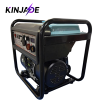 Soudeuse portable à moteur 200A DC pour soudage à l'arc, générateur pour la construction, la réparation et l'entretien agricole K5200GiW 50Hz