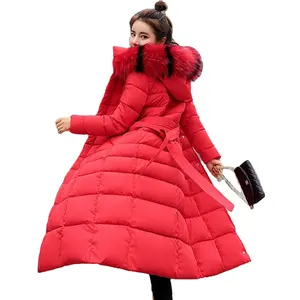 Fashion Lamb Wool Lining Coat Winter New Female Thickening Medium Long Turn-down Collar Plus Size Wholesale Suppliers