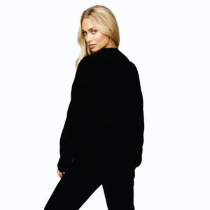 Aistband-traje ibbed uffs lasicated aistband 65% ottotton 35% ololyester inear APE leece OOD & ogger lack omen's racksuit - Product Image 3