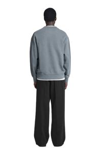 Sudaderas de gran tamaño personalizadas con lavado ácido, 100% algodón personalizado, manga larga, cuello redondo, para hombre, con hombros caídos, precio barato - Product Image 2