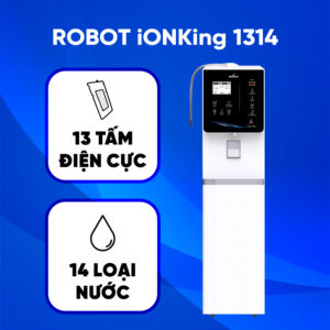 Purificateur d'eau ionisée alcaline Vietnam modèle d'armoire debout 220V/50Hz ionKing 1314 ROBOT génère de l'eau ionisée - Product Image 2