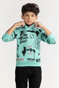 Sudaderas con estampado de camuflaje para niños, pulóver de mezcla de algodón con estilo para aventuras al aire libre - Product Image 2